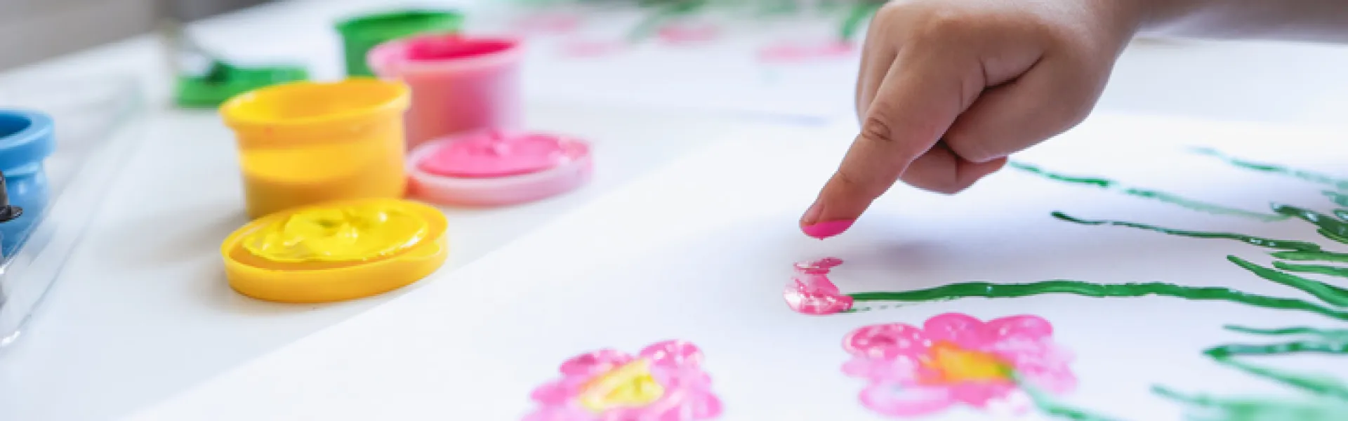 Peinture aux doigts 