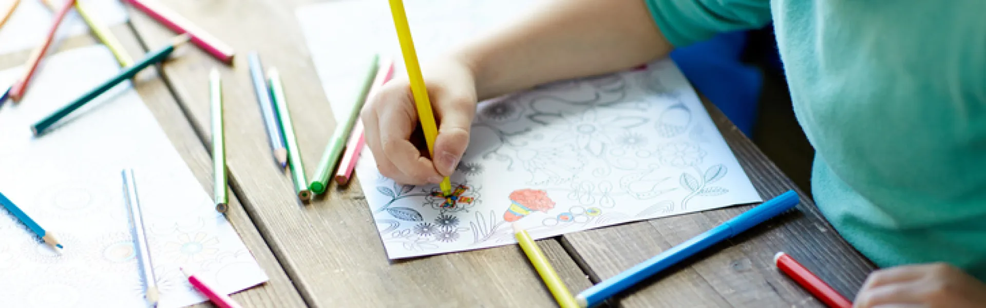 Coloriage crayon 